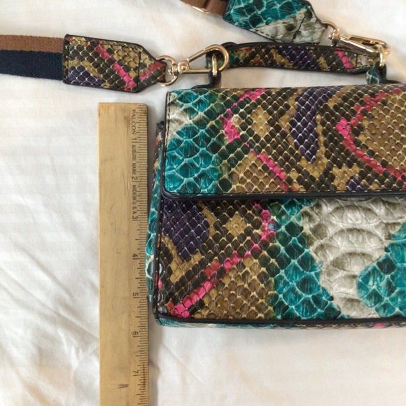 Urban Outfitters Faux Snakeskin Multi-color Mini Bag - Picture 10 of 11
